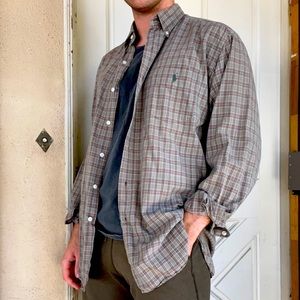 Green Pattern Ralph Lauren Button Down